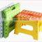 New style plastic material household folding step stool