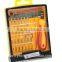 Berrylion 32pcs Tool Kit Metalic Precision Tool Kit Screwdriver Tool Kit