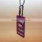 Wholesale cheap custom hotel airplane soft pvc luggage tag