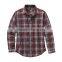 Mens Long-Sleeve Plaid Shirts