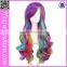 Cheap Mixed Loose Wave Women Costume Party Cosplay Synthetic Wig