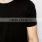 Guangzhou Manufaturer High Quality Custom Short Sleeve O-Neck Black Color men's 100% Cotton 180gsm Casual Blank T-Shirt