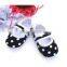 2016 new design high quality boutique soft baby sole shoes