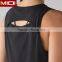 Breathable athletic active wear puls size crossfit singlet womens tank top