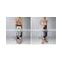 OEM Customized printing dri fit women's sport outfit compression sport bras yoga