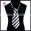 Wholesale Polyester Necktie Top Quality Baby Boys Tie Soft Fabric Adjustable Stripe Baby Necktie