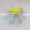 Myfur Women New Fashion Real Raccoon Fur Pom Poms for Beanie Hats and Bag