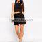 High-rise waist pleated front shorts sexy women shorts wholesale