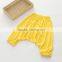 Summer high quality cotton pure color girls children harem pants