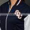 Customize Custom Made Ladies Women American Bomber Latest Girl Baseball School Fashion Uniforms College Letterman Varsity Jacket