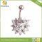 Multifunctional Sun Flower Navel Ring for Wholesales