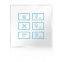 Wireless infrared wifi remote control networking zigbee curtain control touch panel intelligent switch