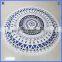 Super soft mandala round beach towel with tassels