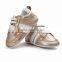 High Quality Spring Baby Sport Shoes Gold Moccasins Genuine Leather Baby Shoes Baby Moccasins