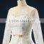 2017 wedding dress Mermaid Lace ball gowns 3/4 sleeves tull net wedding gowns AS41601