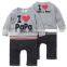 new design long sleeve terry baby romper