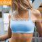OEM Factory Made Sportswear Fitness Bra Women Gym Wear Cross Back Tops Bra