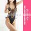 Purple transparent women sexy underwear one piece teddy lingerie