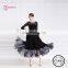 cheap ballroom dresses black with sequins M-108