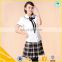 New Design Summer Student Uniform, School Clothes for Girl