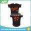 OEM Fashion Design digital printing blank v neck baseball jersey