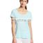 Trade assurance Yihao fashion Short Sleeve Solid Modal Tee wholesale blank t shirts