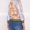 Text Pattern Coat Woman Embroidered Bomber Jacket Custom Clothing Women