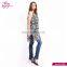 Black And White Latest Design Plain Chiffon Brand Classy Dress