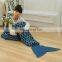 Children mermaid tail blanket hot sale kid's blanket