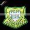 wholesale custom school uniform woven badge