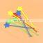 Five-Pointed Star Plastic Drink Stirrer In China