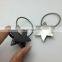 New arrive car bag pendant star metal couple keychain