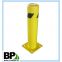 Yellow Flexible Delineator Post Road Barrier Yellow Flexible Delineator Post Road Barrier