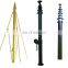 20m-30m mobile telescopic manual crank up antenna mast tower for communication ham radio