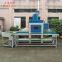 Plane line automatic sand blasting machine