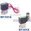GOGO 0-50/25/15/10/7bar 2 way SS304 water solenoid valve G1/4" 12V DC Orifice 1mm/1.5mm/2mm/2.5mm/3mm wing normal close valve