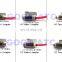 MINI Ball valve Stainless steel handle 1/4 1/2 BSP Female male with PC union adapter 6/8/10/12mm hose SS304 2 way ball valve