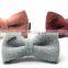 Factory direct British wind flannel textured cat bow tie multicolor dog collar