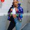 2021 New Plus Size Camouflage Winter Jacket Women Warm Turtleneck Coats Casual Parkas Zip Up Down Jacket Long Sleeve Outwear