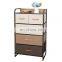 Customized 5L-608 Tall Basics Chest  (5-Drawer) fabric linen drawer storage  drawers