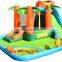 Factory price Nylon Fabric Inflatable Palm Bouncy House  Small Jumping Castle With Blower Prices For Kids