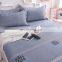 Amazon Hot Sale Customized Super Soft 100%Cotton Elastic Custom Bedsheets Fitted Bed Sheet