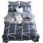 2020 hot selling single size twin size king size amazon hot products 100% combed cotton bed linen 4PCS comforter bedding set