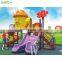 Cheap plastic slide playground 4 in 1slide playground