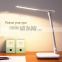 Fashion Folding LED Desk Lamp Student Reading Eyesight USB Charging Desk Lamp for Office Dorm Book room