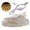 220V 2835 180Leds/m water  proof  2700K  LED  Strip Light with EU Plug