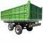 Agriculture 4 wheels farm tipping trailer for transportation