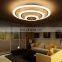 Acrylic metal fixture surface white modern ceiling lamp