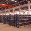 Heavy duty steel selective pallet storage rack system for shelf storage in warehouse