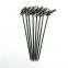 Bamboo Knot Picks Box Set three colors red natural black bamboo knot skewer